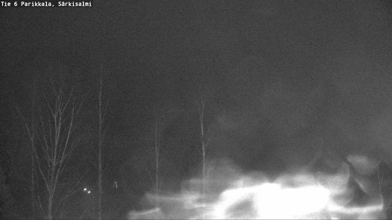 Weather Camera Image Väg 6 Parikkala, Särkisalmi, Parikkala, Etelä-Karjala