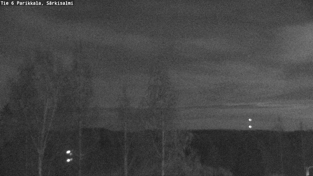 Weather Camera Image Road 6 Parikkala, Särkisalmi, Parikkala, Etelä-Karjala