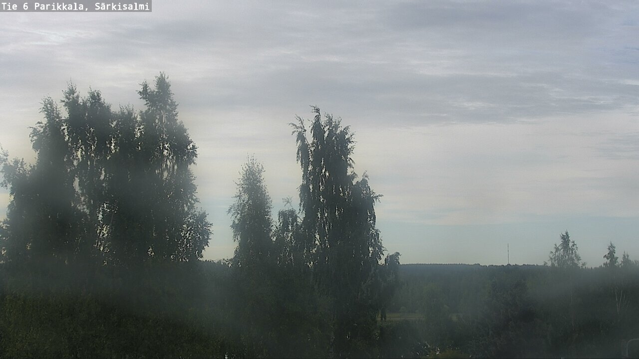 Weather Camera Image Road 6 Parikkala, Särkisalmi, Parikkala, Etelä-Karjala