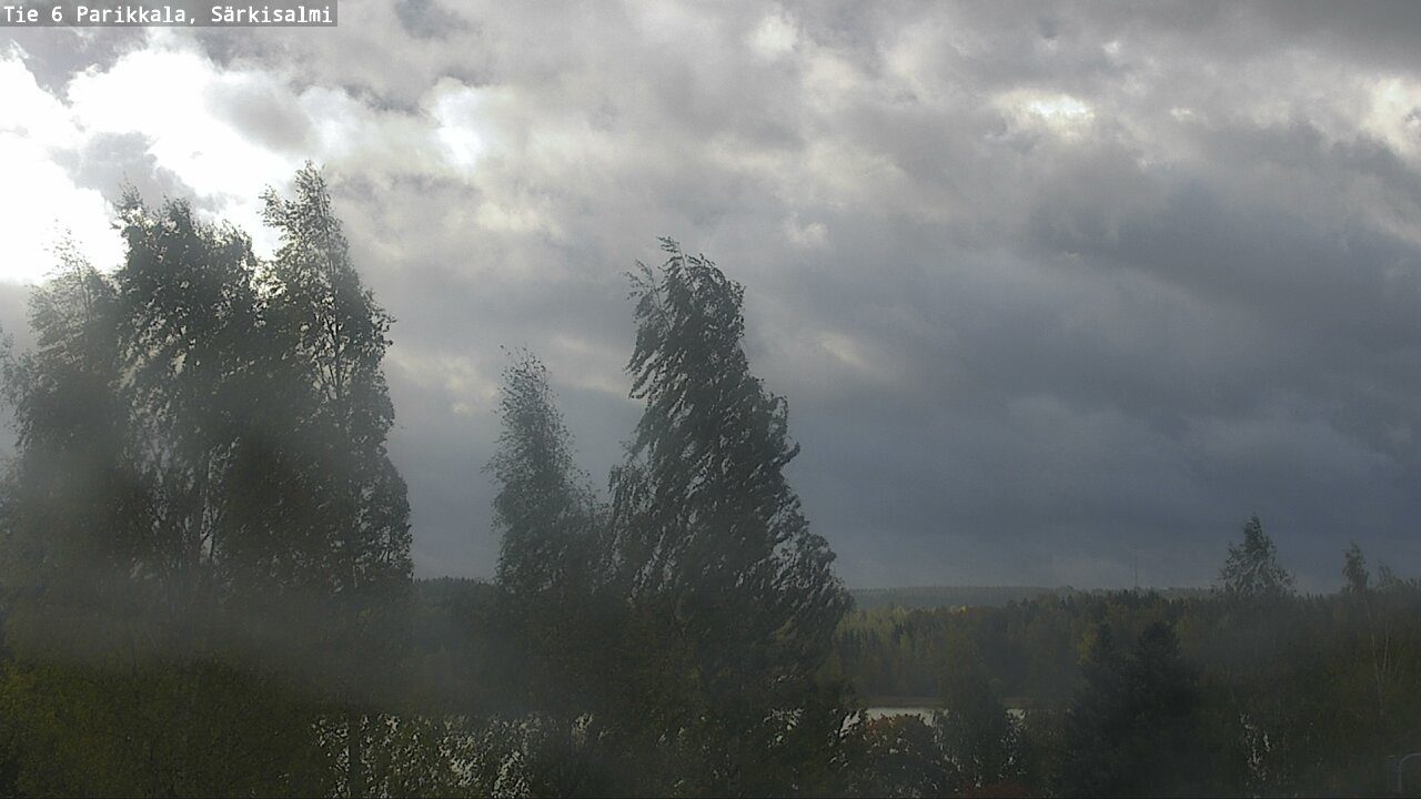 Weather Camera Image Road 6 Parikkala, Särkisalmi, Parikkala, Etelä-Karjala