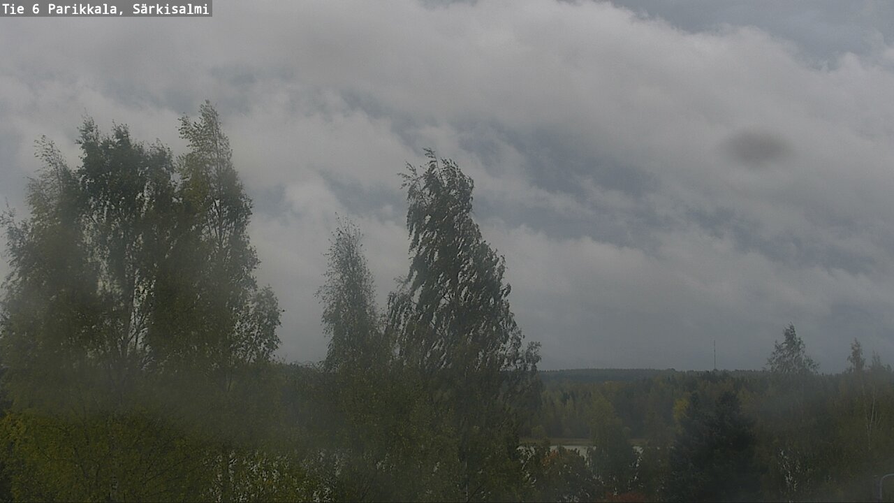 Weather Camera Image Road 6 Parikkala, Särkisalmi, Parikkala, Etelä-Karjala