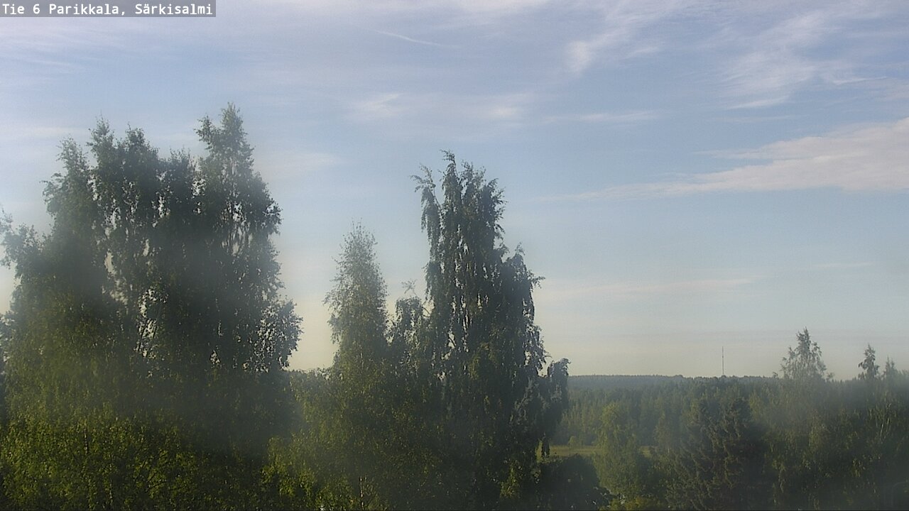 Weather Camera Image Road 6 Parikkala, Särkisalmi, Parikkala, Etelä-Karjala