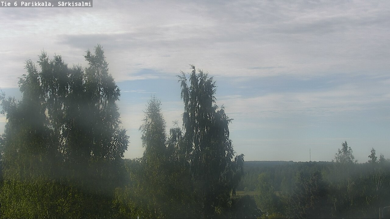 Weather Camera Image Road 6 Parikkala, Särkisalmi, Parikkala, Etelä-Karjala