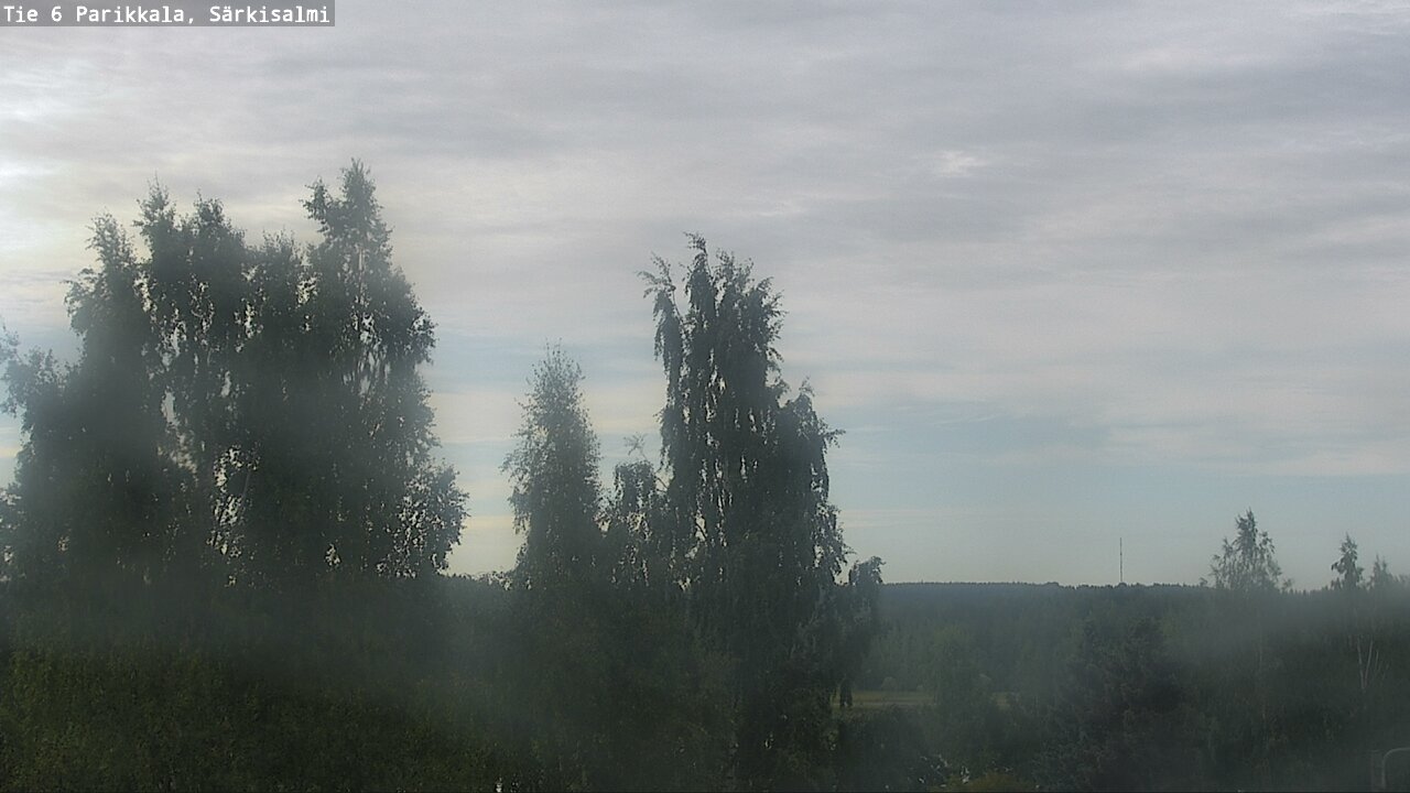 Weather Camera Image Road 6 Parikkala, Särkisalmi, Parikkala, Etelä-Karjala