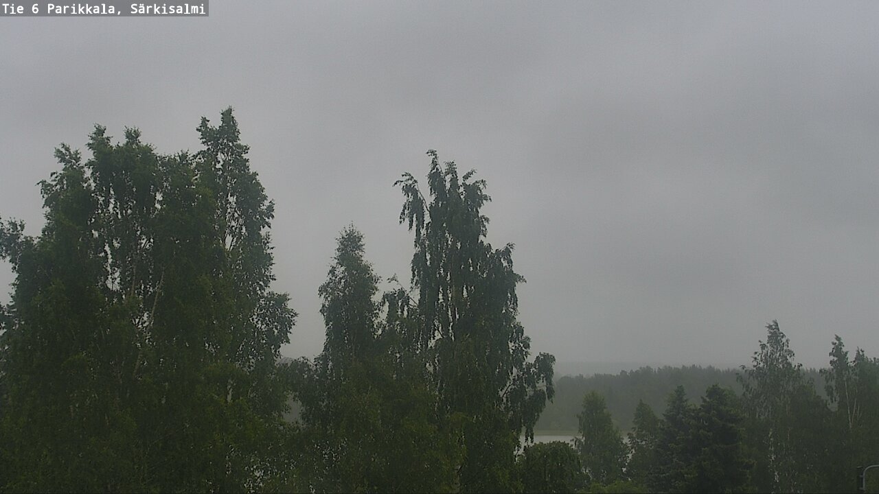 Weather Camera Image Road 6 Parikkala, Särkisalmi, Parikkala, Etelä-Karjala