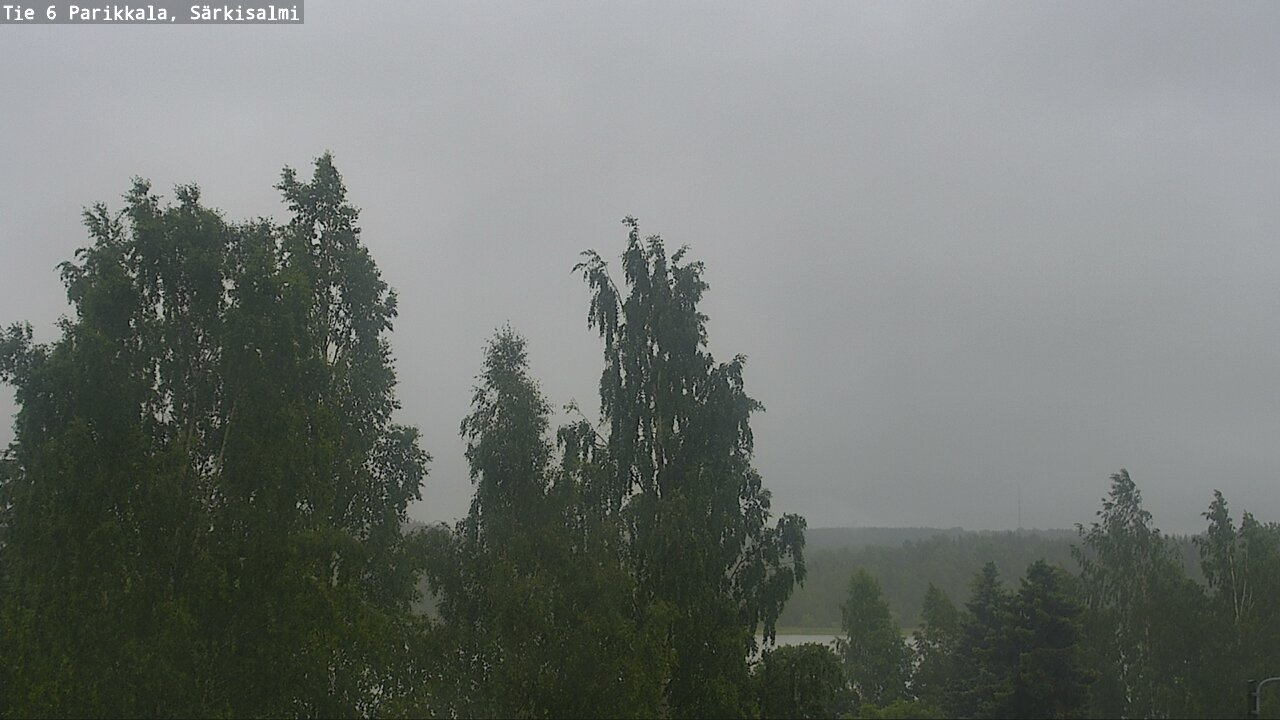 Weather Camera Image Road 6 Parikkala, Särkisalmi, Parikkala, Etelä-Karjala