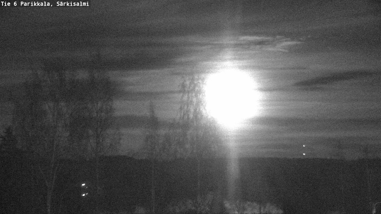 Weather Camera Image Väg 6 Parikkala, Särkisalmi, Parikkala, Etelä-Karjala