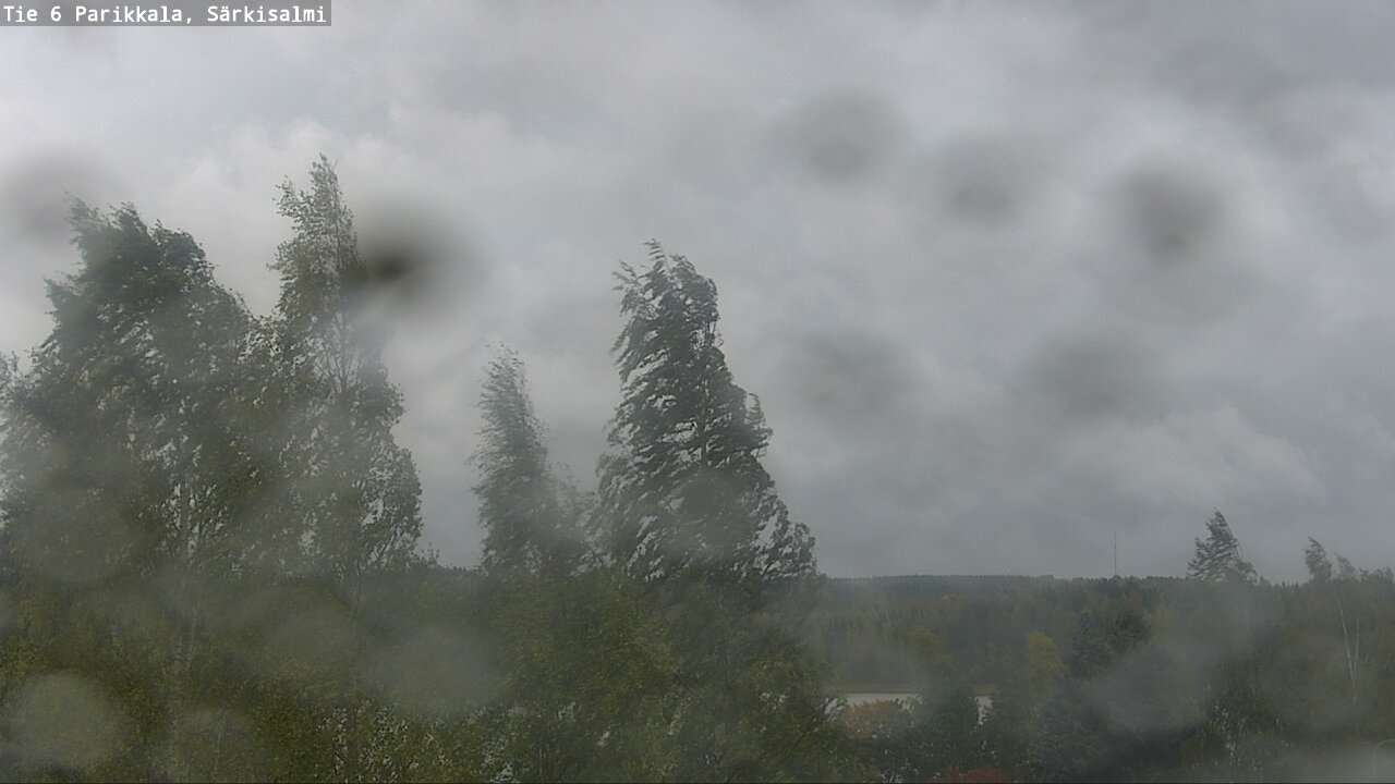 Weather Camera Image Road 6 Parikkala, Särkisalmi, Parikkala, Etelä-Karjala