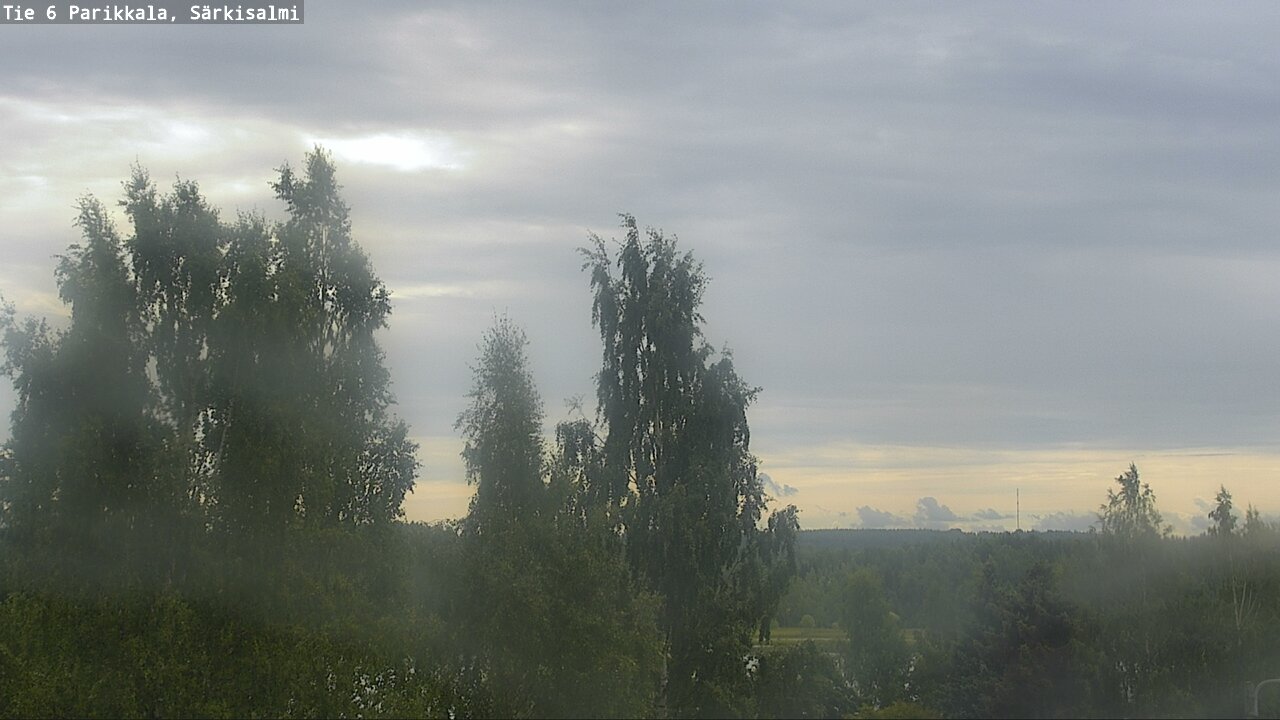 Weather Camera Image Road 6 Parikkala, Särkisalmi, Parikkala, Etelä-Karjala