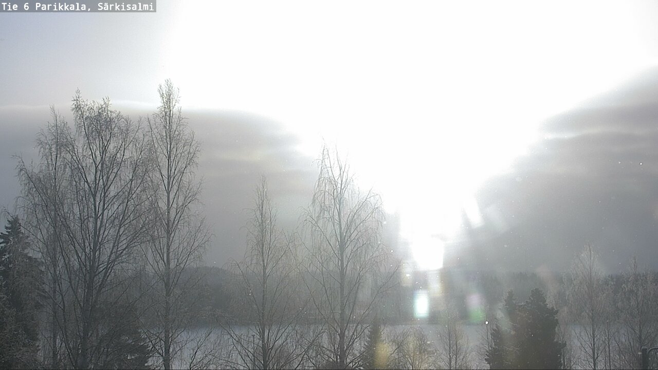 Weather Camera Image Road 6 Parikkala, Särkisalmi, Parikkala, Etelä-Karjala