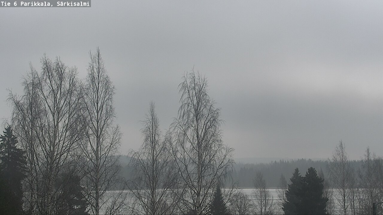 Weather Camera Image Road 6 Parikkala, Särkisalmi, Parikkala, Etelä-Karjala