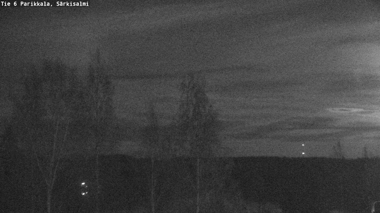 Weather Camera Image Road 6 Parikkala, Särkisalmi, Parikkala, Etelä-Karjala