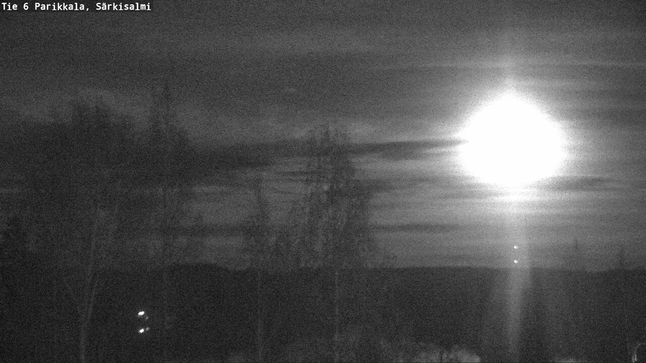 Weather Camera Image Road 6 Parikkala, Särkisalmi, Parikkala, Etelä-Karjala