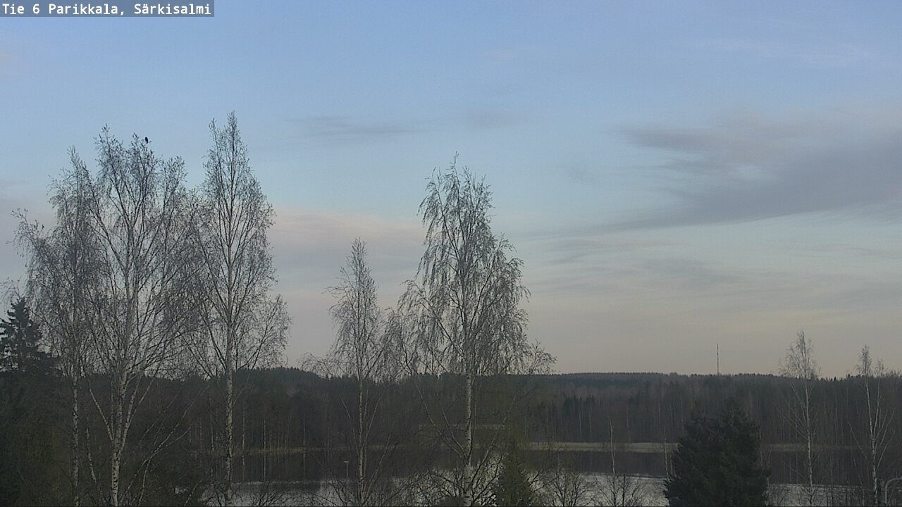 Weather Camera Image Väg 6 Parikkala, Särkisalmi, Parikkala, Etelä-Karjala
