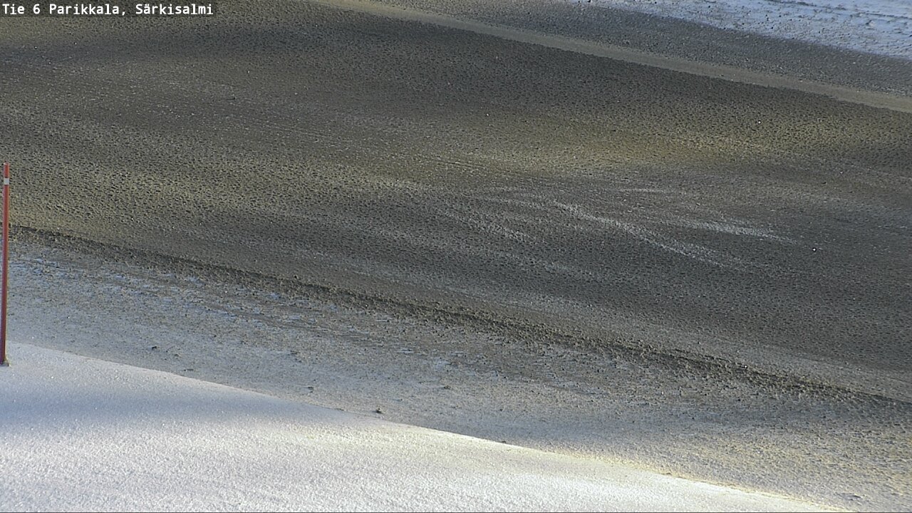 Weather Camera Image Road 6 Parikkala, Särkisalmi, Parikkala, Etelä-Karjala