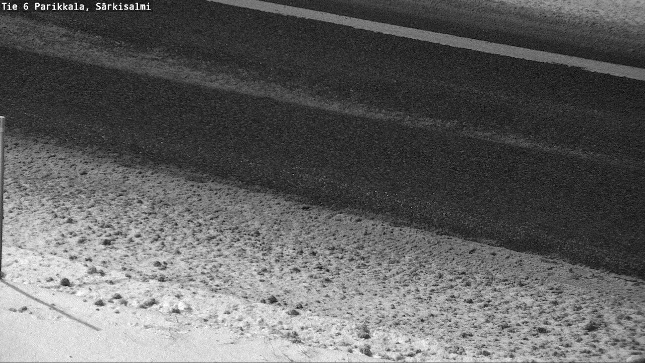 Weather Camera Image Väg 6 Parikkala, Särkisalmi, Parikkala, Etelä-Karjala