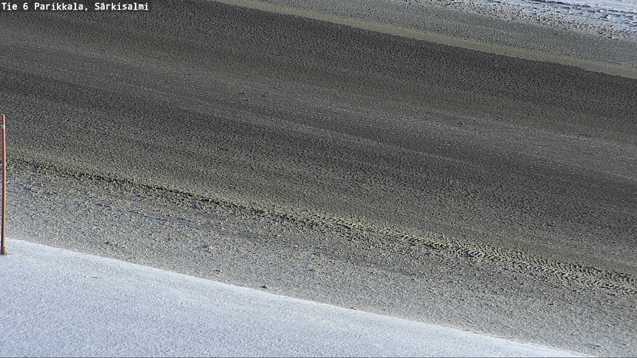 Weather Camera Image Road 6 Parikkala, Särkisalmi, Parikkala, Etelä-Karjala