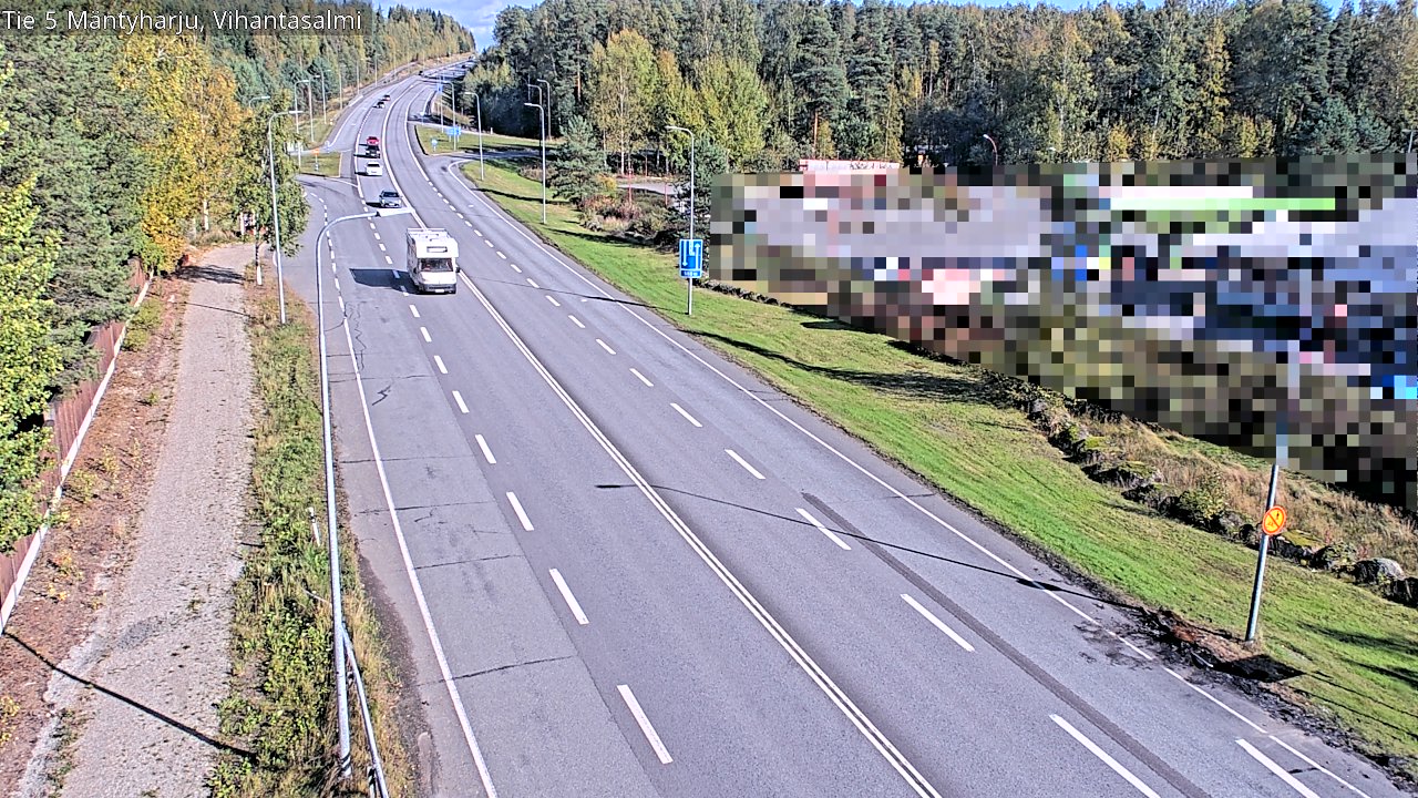 Kelikamerat Kuva Tie 5 Mäntyharju, Vihantasalmi, Mäntyharju, Etelä-Savo