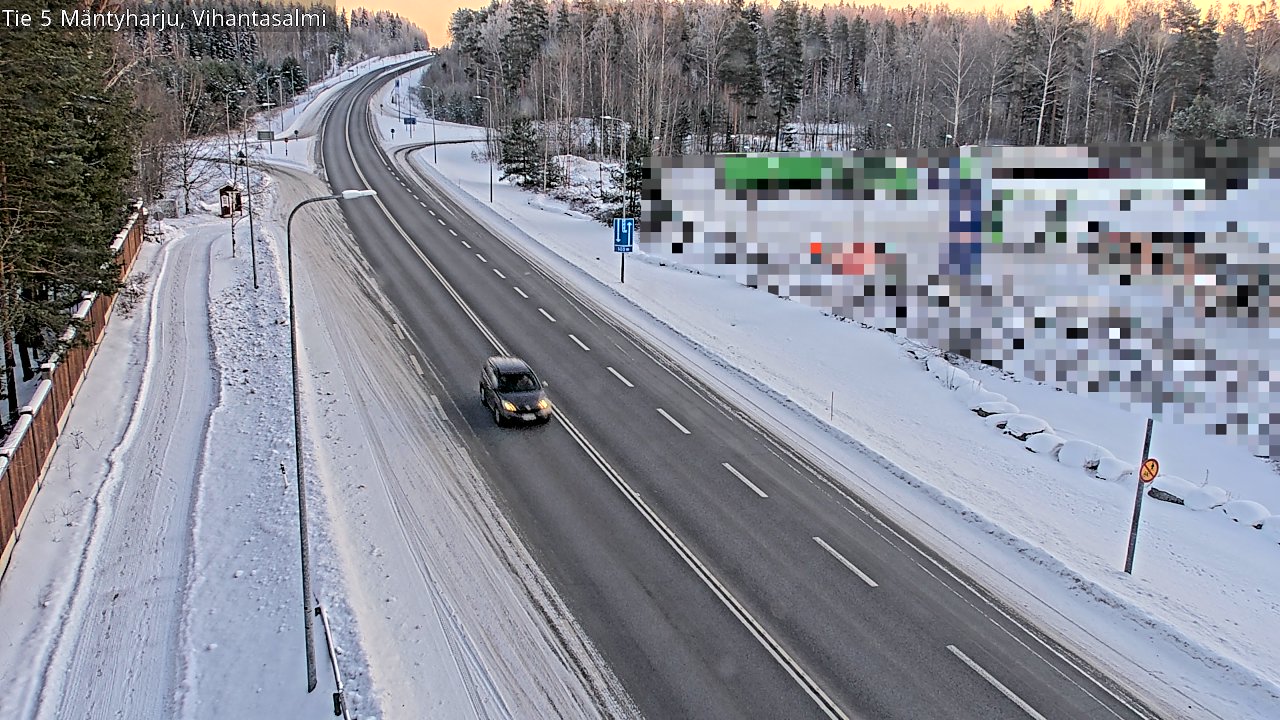 Kelikamerat Kuva Tie 5 Mäntyharju, Vihantasalmi, Mäntyharju, Etelä-Savo