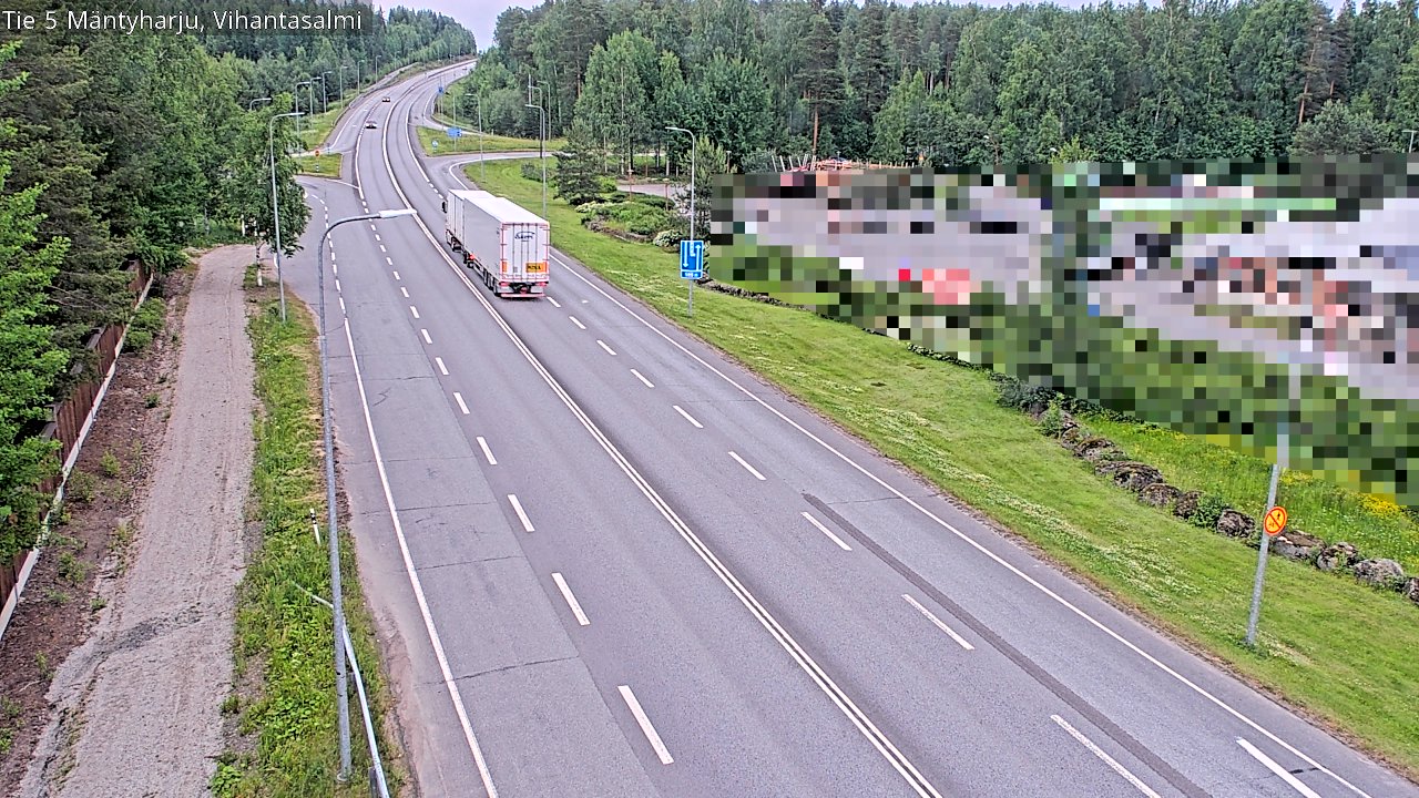 Kelikamerat Kuva Tie 5 Mäntyharju, Vihantasalmi, Mäntyharju, Etelä-Savo