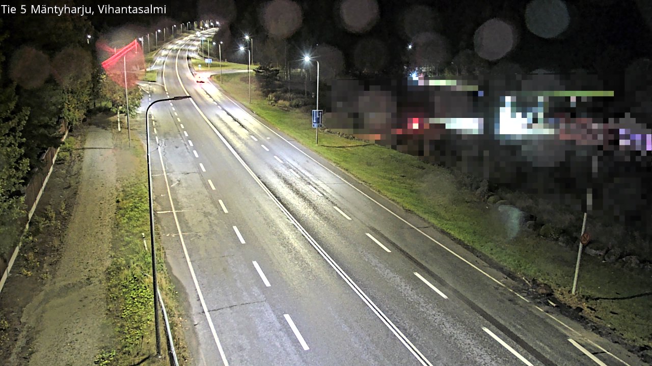 Weather Camera Image Road 5 Mäntyharju, Vihantasalm, Mäntyharju, Etelä-Savo
