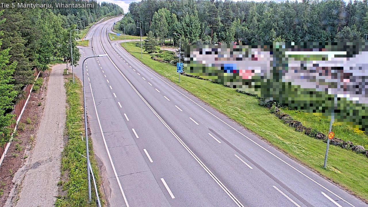 Kelikamerat Kuva Tie 5 Mäntyharju, Vihantasalmi, Mäntyharju, Etelä-Savo