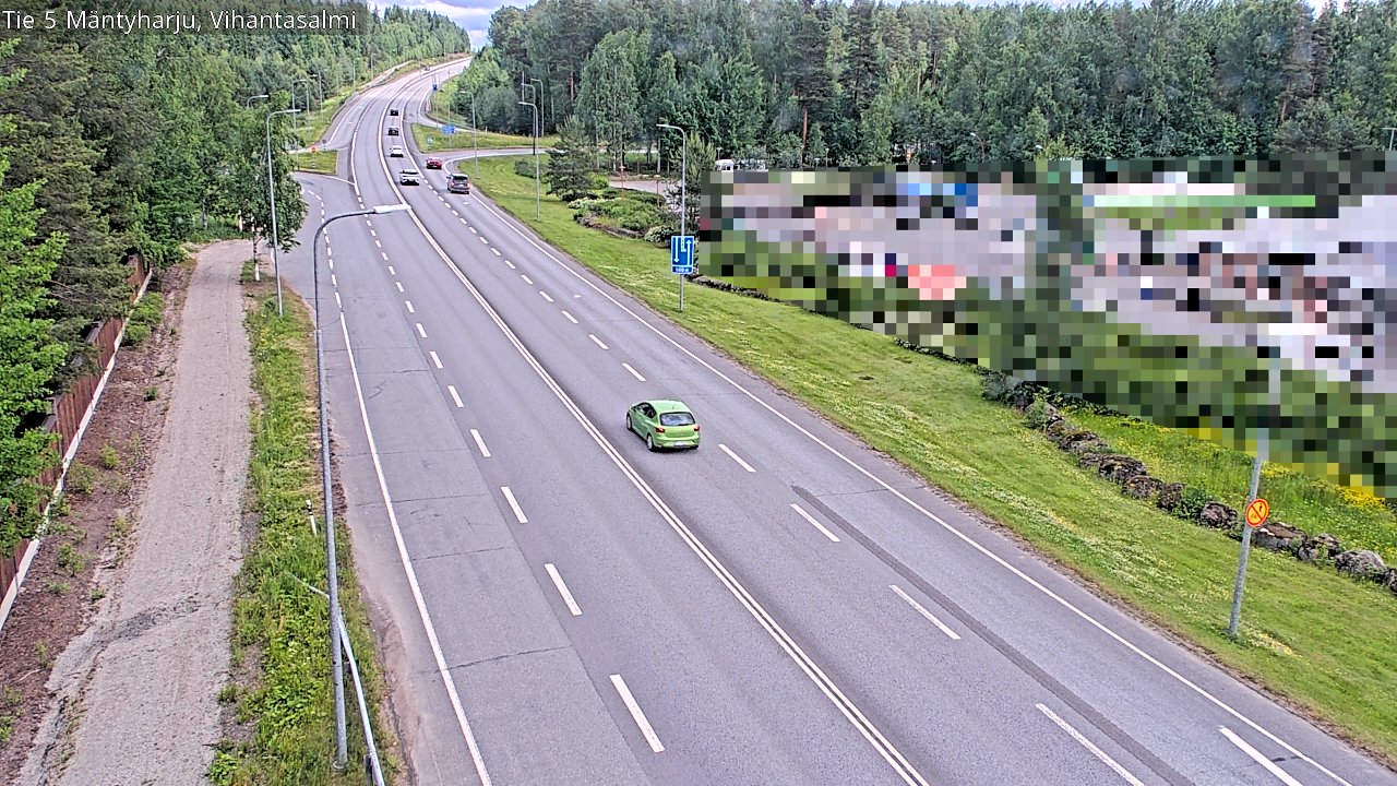 Kelikamerat Kuva Tie 5 Mäntyharju, Vihantasalmi, Mäntyharju, Etelä-Savo