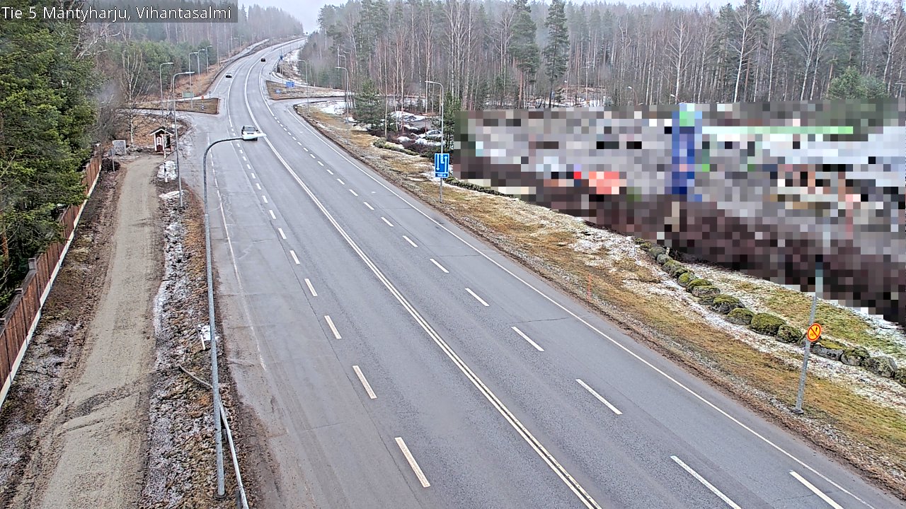 Kelikamerat Kuva Tie 5 Mäntyharju, Vihantasalmi, Mäntyharju, Etelä-Savo