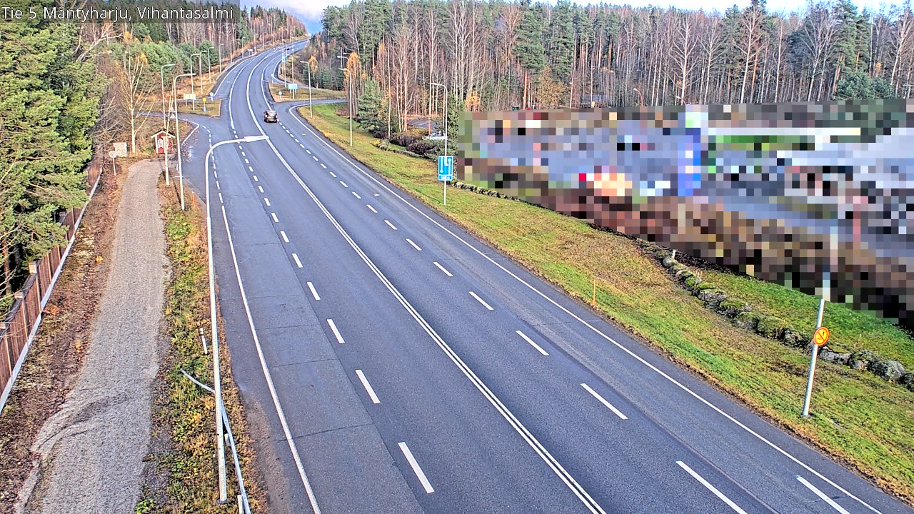 Kelikamerat Kuva Tie 5 Mäntyharju, Vihantasalmi, Mäntyharju, Etelä-Savo