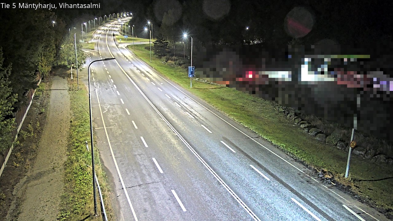Weather Camera Image Road 5 Mäntyharju, Vihantasalm, Mäntyharju, Etelä-Savo