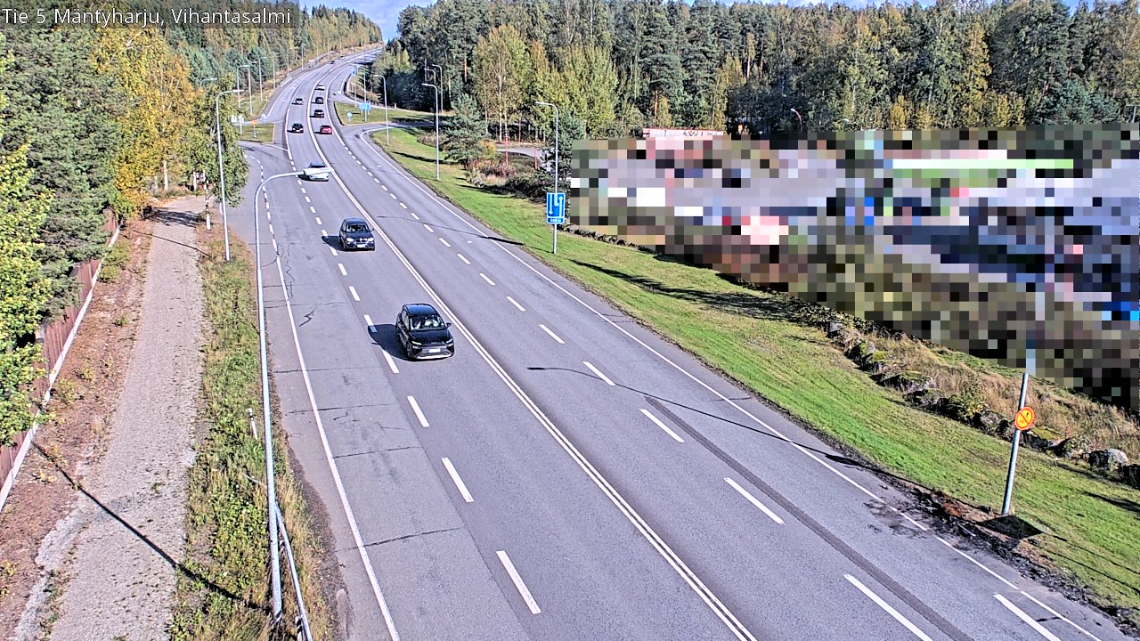 Kelikamerat Kuva Tie 5 Mäntyharju, Vihantasalmi, Mäntyharju, Etelä-Savo