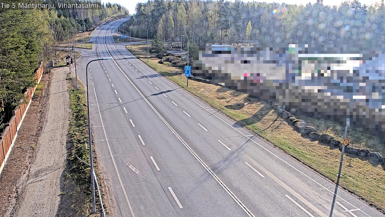 Kelikamerat Kuva Tie 5 Mäntyharju, Vihantasalmi, Mäntyharju, Etelä-Savo