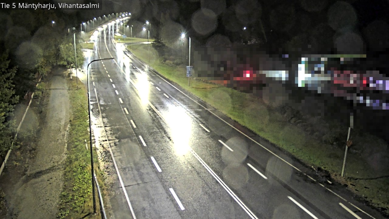Weather Camera Image Road 5 Mäntyharju, Vihantasalm, Mäntyharju, Etelä-Savo