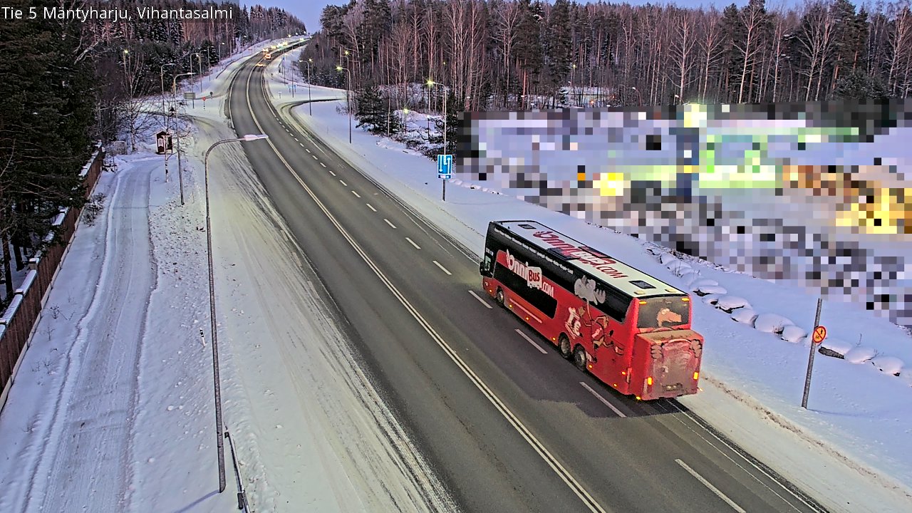 Kelikamerat Kuva Tie 5 Mäntyharju, Vihantasalmi, Mäntyharju, Etelä-Savo