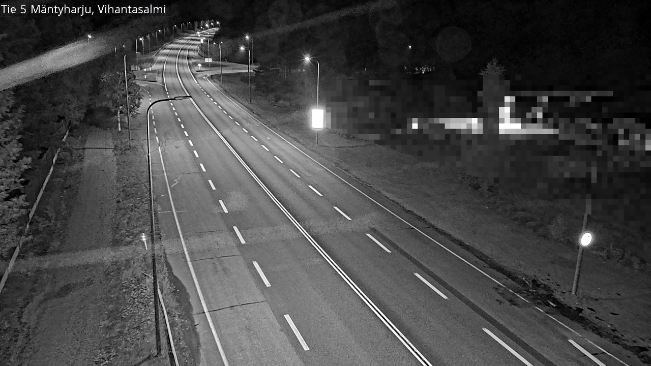 Weather Camera Image Road 5 Mäntyharju, Vihantasalm, Mäntyharju, Etelä-Savo