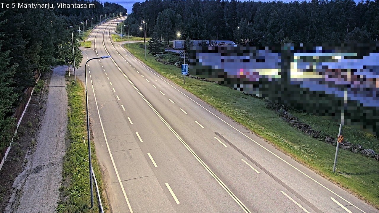 Kelikamerat Kuva Tie 5 Mäntyharju, Vihantasalmi, Mäntyharju, Etelä-Savo