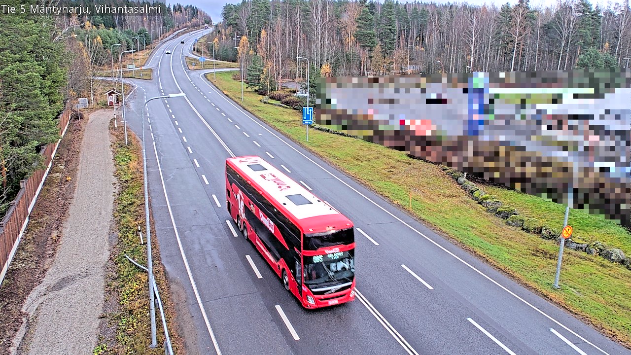 Kelikamerat Kuva Tie 5 Mäntyharju, Vihantasalmi, Mäntyharju, Etelä-Savo