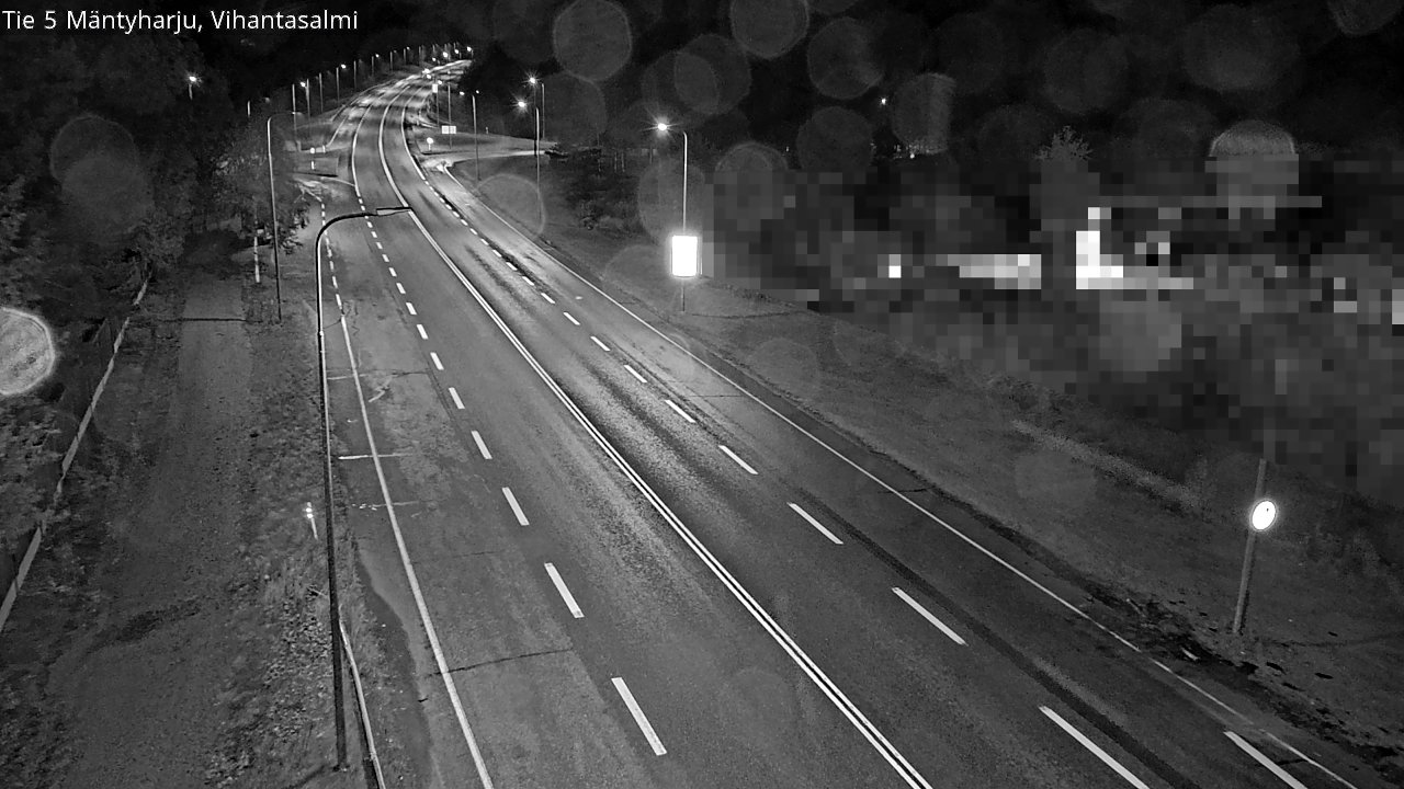 Weather Camera Image Road 5 Mäntyharju, Vihantasalm, Mäntyharju, Etelä-Savo