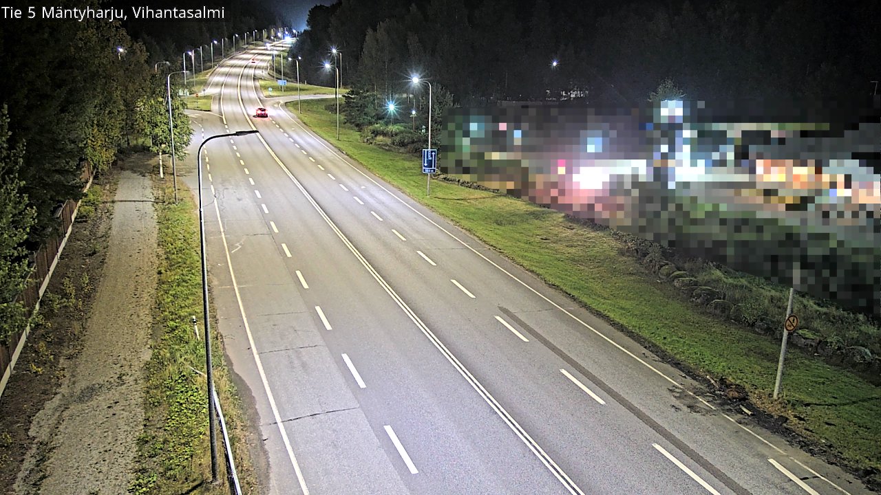 Weather Camera Image Road 5 Mäntyharju, Vihantasalm, Mäntyharju, Etelä-Savo