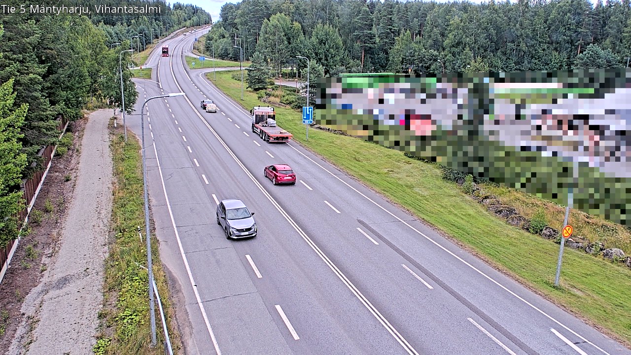Kelikamerat Kuva Tie 5 Mäntyharju, Vihantasalmi, Mäntyharju, Etelä-Savo