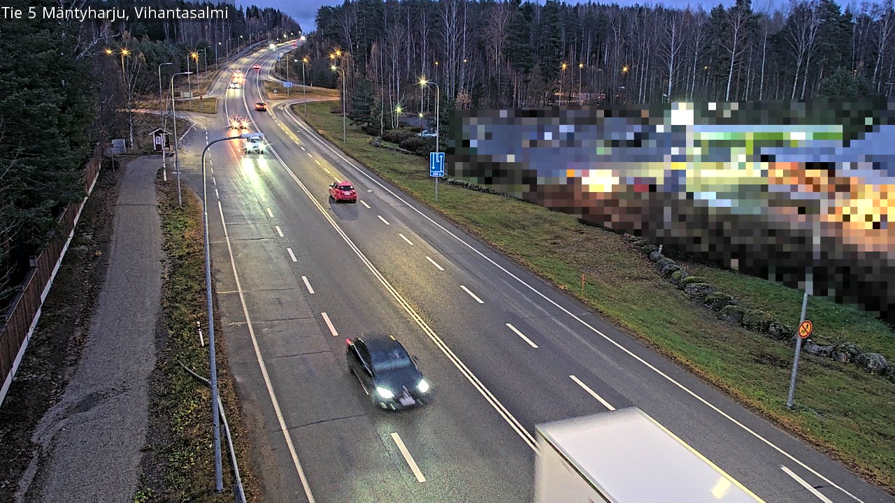 Kelikamerat Kuva Tie 5 Mäntyharju, Vihantasalmi, Mäntyharju, Etelä-Savo