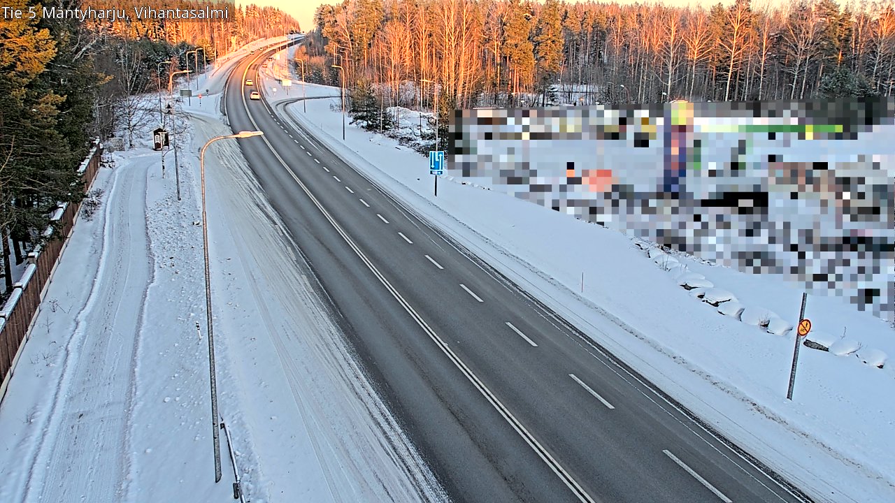 Kelikamerat Kuva Tie 5 Mäntyharju, Vihantasalmi, Mäntyharju, Etelä-Savo