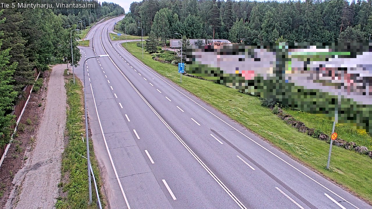 Kelikamerat Kuva Tie 5 Mäntyharju, Vihantasalmi, Mäntyharju, Etelä-Savo