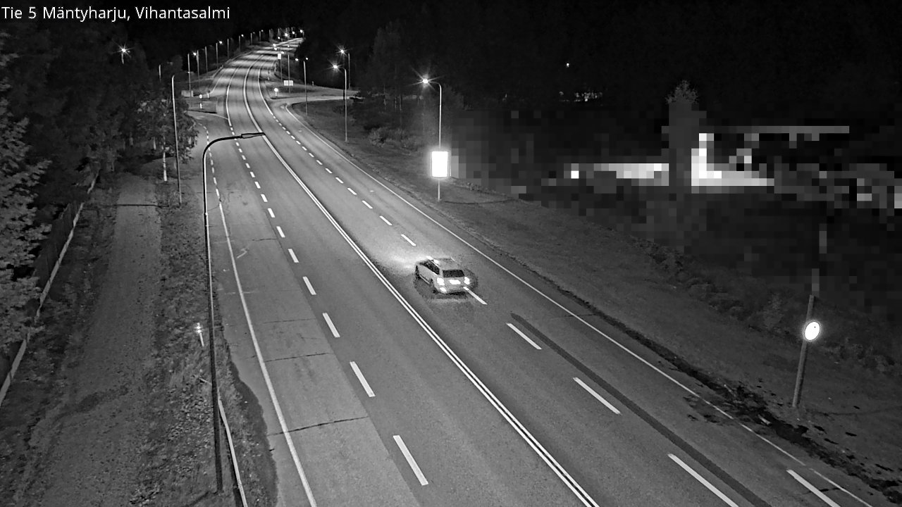Weather Camera Image Road 5 Mäntyharju, Vihantasalm, Mäntyharju, Etelä-Savo