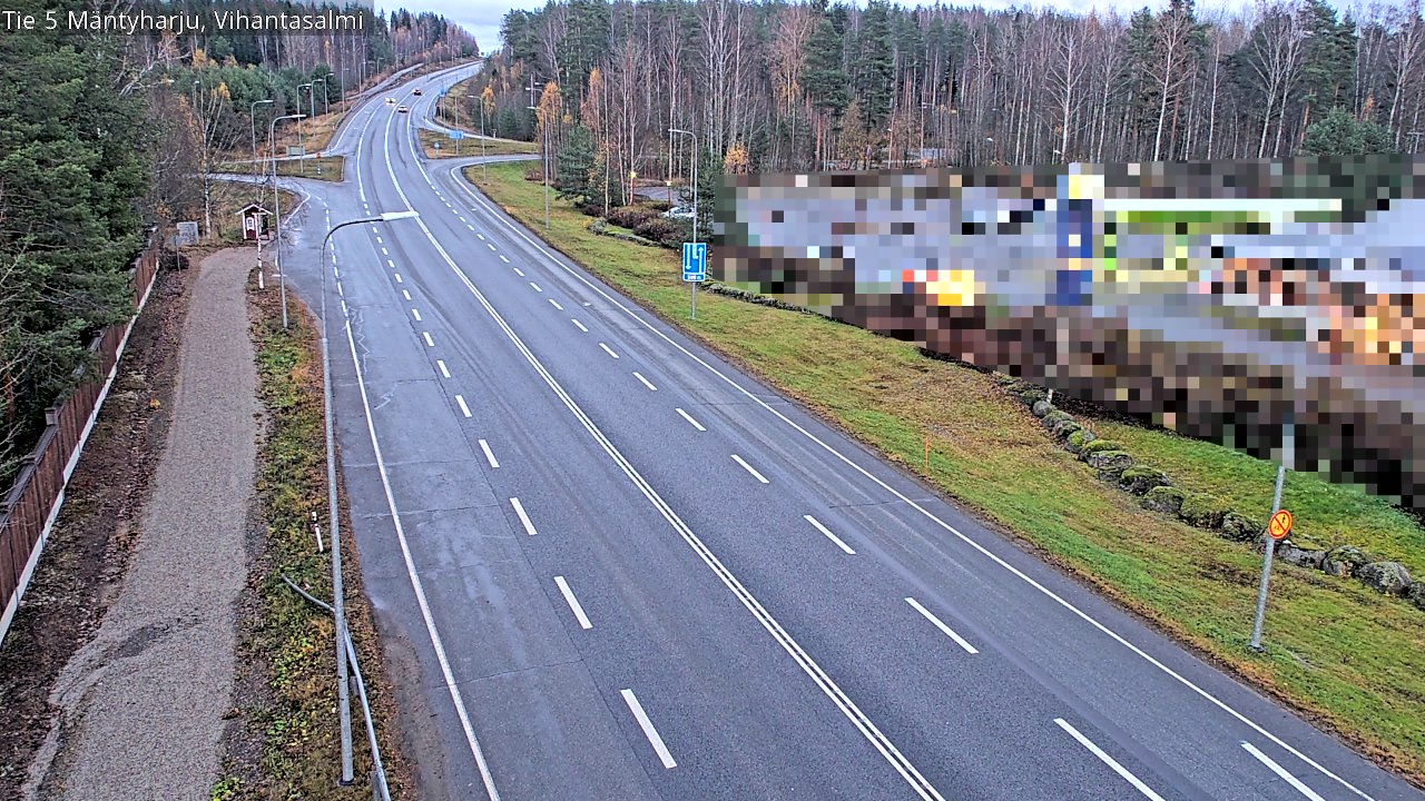 Kelikamerat Kuva Tie 5 Mäntyharju, Vihantasalmi, Mäntyharju, Etelä-Savo