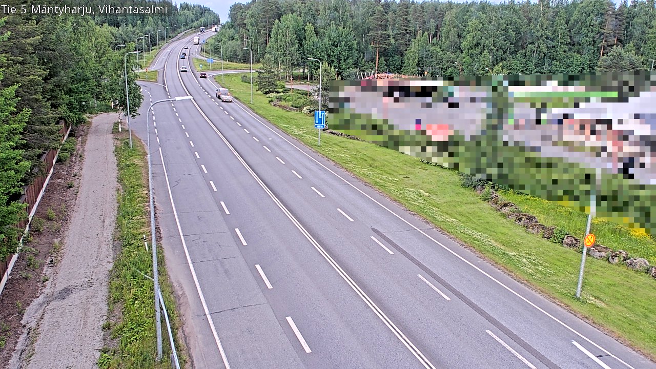 Kelikamerat Kuva Tie 5 Mäntyharju, Vihantasalmi, Mäntyharju, Etelä-Savo