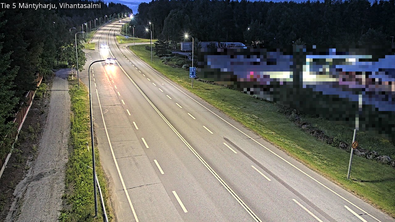 Kelikamerat Kuva Tie 5 Mäntyharju, Vihantasalmi, Mäntyharju, Etelä-Savo