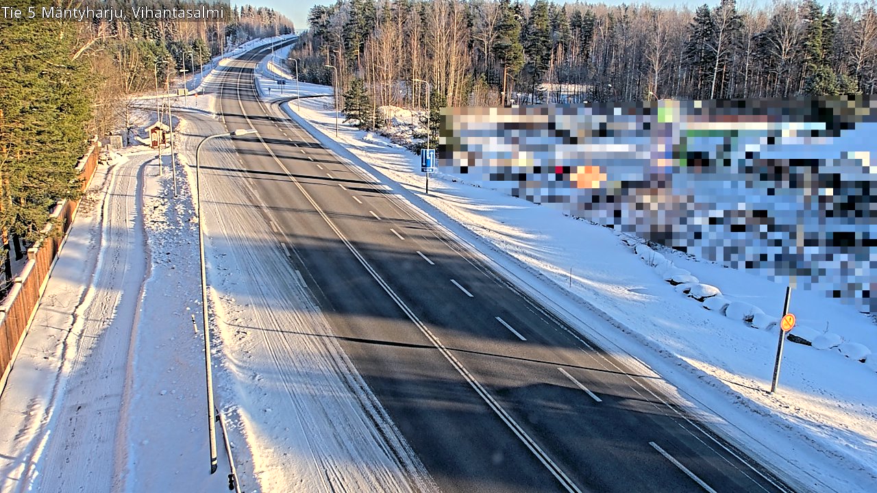 Kelikamerat Kuva Tie 5 Mäntyharju, Vihantasalmi, Mäntyharju, Etelä-Savo