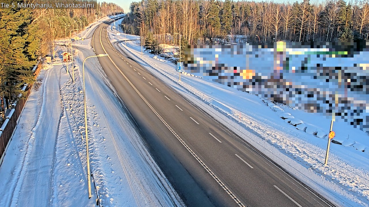 Kelikamerat Kuva Tie 5 Mäntyharju, Vihantasalmi, Mäntyharju, Etelä-Savo