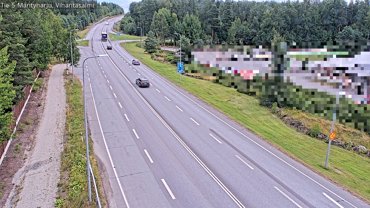 Kelikamerat Kuva Tie 5 Mäntyharju, Vihantasalmi, Mäntyharju, Etelä-Savo